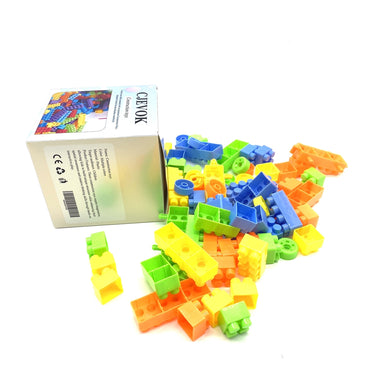 CJEVOK Construction toys Plastic Material Children Hands On Interactive Build Unique Structures Spatial Awareness Creative Thinking Construction Toys