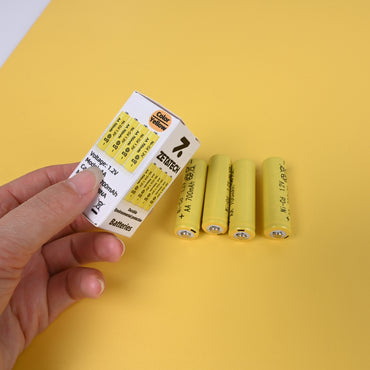Z ZETATECH High-Performance AA Batteries for Everyday Devices, Long-Lasting Power with Eco-Friendly Design