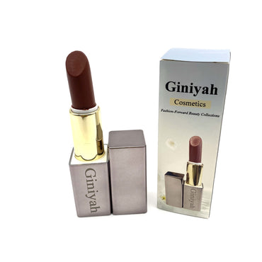 Giniyah Cosmetics Dusky Rose Smooth Glide Minimize Lines Soft Fuller Lips Long Lasting Color Retention Cosmetics