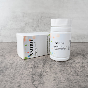 Asuno Vitamin and Mineral Supplements – High-Potency Vitamin & Mineral Supplement for Daily Energy, Nerve Health & Wellness