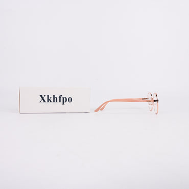 Xkhfpo Student Blue Light Blocking Glasses Korean Style Anti-Blue Light Optical Eye Glasses