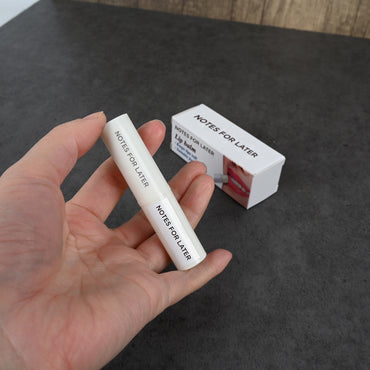 NOTES FOR LATER Vaseline Lip Balm Colorless & Odorless Daily Moisturizing Balm for Dry Lips