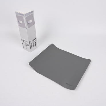 YCxwp Professional Gray Mousepads Precision Tracking Surface Large Mousepads for Office and Gaming