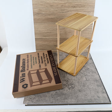 Win Balance Wooden Display Stands Elegant Durable Stand for Retail Home Decor