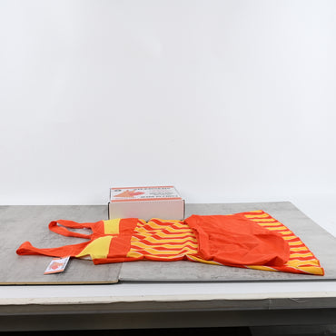 AILEDNEHS Bathing Suits Swimwear Red and Yellow Vibrant Summer Beach Days Stylish Comfortable