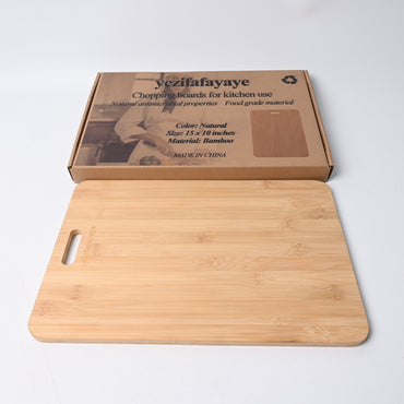 yezifafayaye Natural Bamboo Chopping Boards For Kitchen Use Premium Wooden Cutting Board