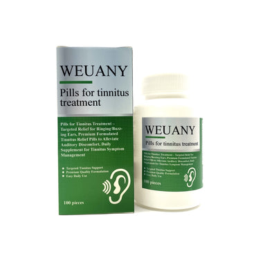 WEUANY Pills for tinnitus treatment-Occasional Ringing Relief, Promotes Nerve Health