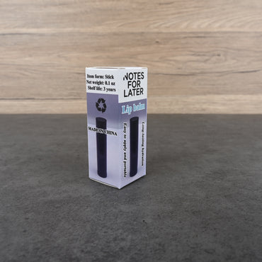 NOTES FOR LATER Men's Lip Cream Long-Lasting Hydrating Lip Balm Stick Portable Moisturizing Lip Care