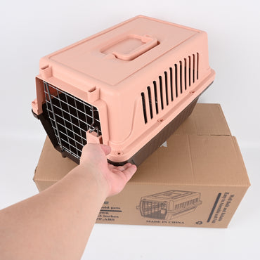 R Other love Brown Pet Carrier Kennels for Household Pets Secure Travel Kennels for Cats and Dogs