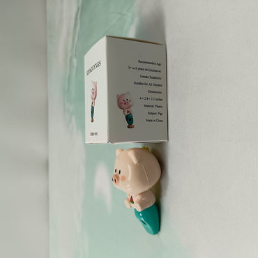 SZRMZGYXGS Infant toys-Cartoon Pig-Shaped Children’s Whistle Toy for Early Sound Exploration