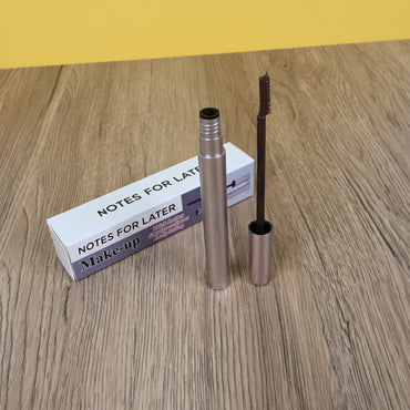 NOTES FOR LATER Brown Volumizing Make-up Mascara Smudge-Proof & Waterproof Lengthening Mascara for Natural to Bold Lash Looks