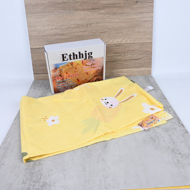 Ethhjg Soft Twin Flat Bed Sheets Premium Comfort & Easy Care Durable Bedding for Cozy Sleep