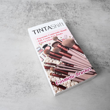 TINTAShift Professional Cosmetic Brushes Set Soft Synthetic Makeup Brushes for Flawless Application