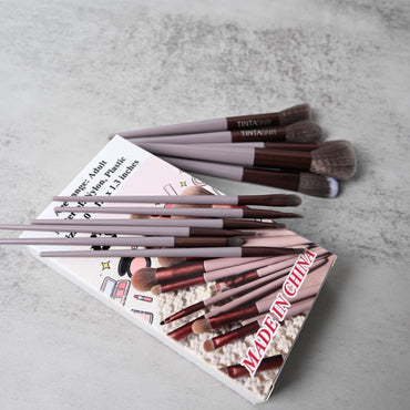 TINTAShift Professional Cosmetic Brushes Set Soft Synthetic Makeup Brushes for Flawless Application