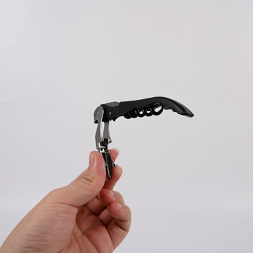 Zzzhouzhizuo Seahorse Wine Openers Multifunctional Bottle Opener Stainless Steel Black Wine Openers Decorative Bar Tool