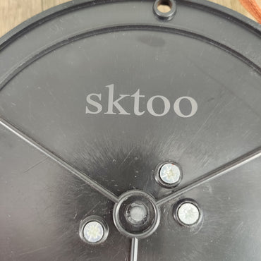 sktoo Pressure-Type Thermometer for Industrial Boilers Mechanical Temperature Gauge with 13-Foot Cable, -40 to +80°