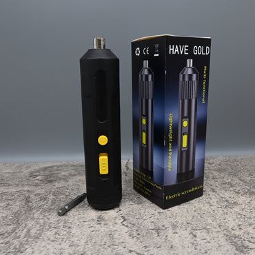 HAVE GOLD Electric Screwdriver Cordless Screwdriver Portable Power Screwdriver
