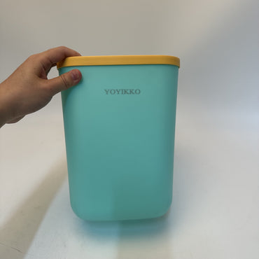 YOYIKKO Modern Square Trash Containers for Household Use Kitchen Bathroom Office Home Waste Bins Storage Organization