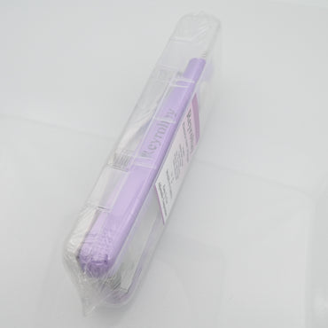 Reyroltay Purple Mini 2-in-1 Ionic Electric Hair Crimper - Suitable for All Hair Types - Wet and Dry Use 30s Fast Heat-Up