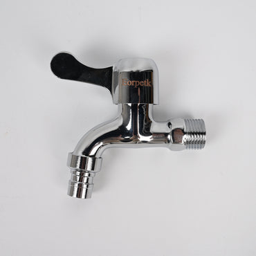 Eorpetk Stainless Steel Tap Water Faucets Universal Hot/Cold Quick-Open Washing Machine Tap Water Faucets