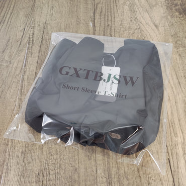 GXTBJSW Short Sleeve Top, Black, Size L