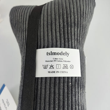 tslmodely Car Headrest Plush Neck Ultimate Grey Neck Support for Comfortable Travel