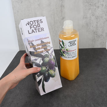 NOTES FOR LATER Nourishing Hair Conditioner Deep Moisture, Frizz Control & Shine Revitalizer