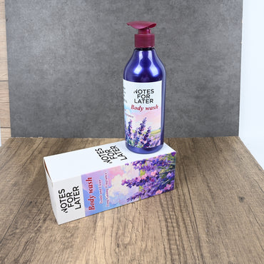 NOTES FOR LATER Lavender Bliss Moisturizing & Soothing Body Wash - Nourishes, Brightens & Calms Skin