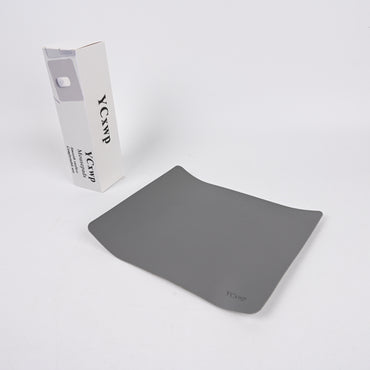 YCxwp Professional Gray Mousepads Precision Tracking Surface Large Mousepads for Office and Gaming