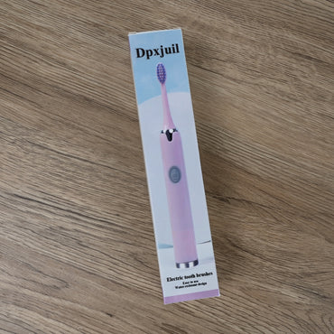 Dpxjuil Pink Waterproof Sonic Electric Toothbrushes Advanced Cleaning Electric Toothbrushes with Multiple Modes