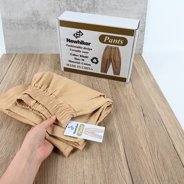 H Newhiker Women's Casual Pants Relaxed Fit Ankle Trousers for Everyday Wear