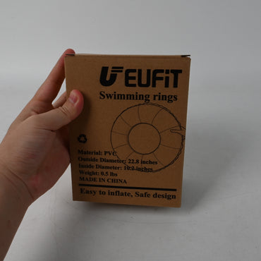 UEUFiT Swimming Rings Durable PVC Lightweight for Kids and Adults Summer Fun