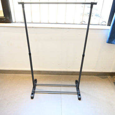 FUATCEHE Simple Freestanding Clothes Drying Rack for Convenient Indoor Air-Drying Solution with Lightweight Design