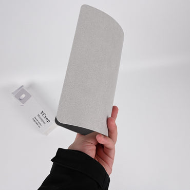 YCxwp Professional Gray Mousepads Precision Tracking Surface Large Mousepads for Office and Gaming