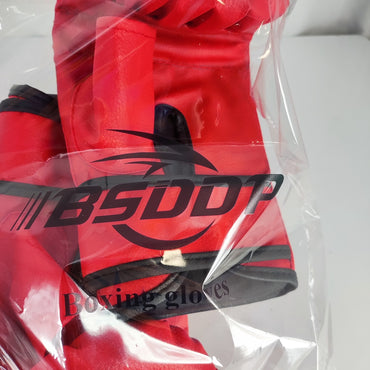 BSDDP Vibrant Red Boxing Gloves – The Perfect Blend of Style and Functionality for Amateur and Professional Fighters