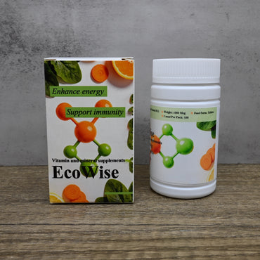 EcoWise Vitamin and Mineral Supplements High Potency Vitamin B12 Tablets