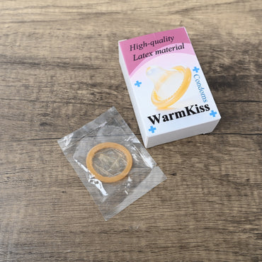 WarmKiss Premium Latex Condoms Ultra Thin Reliable Protection Comfortable Fit
