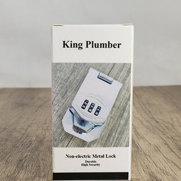 King Plumber Durable Non-electric Metal Lock – Secure Your Belongings with Style