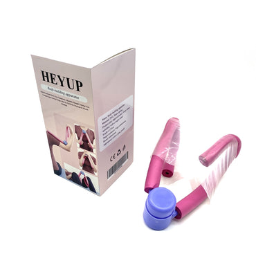 HEYUP Body-building apparatus Pink & Purple Leg Arm Chest Trainer With Center Spring Home Gym Body Building Apparatus For Fitness