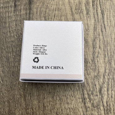 Stunning Elegant Silver Alloy Ring Collection – High-Quality Fashionable Designs for Every Occasion