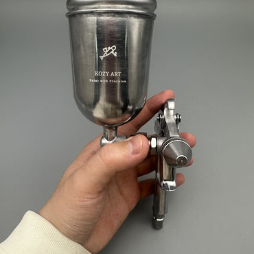 KOZY ART Paint with Precision Paint Spray Gun Professional Sprayer with Precision Nozzle – Low-Overspray Design for Cars, Furniture, Cabinets & DIY Projec