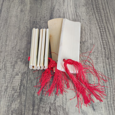 Yuemiya Natural Bamboo Clapper - Lightweight, Portable Rhythm Instrument for Performances & Musical Education