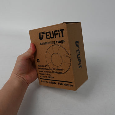 UEUFiT Swimming Rings Durable PVC Lightweight for Kids and Adults Summer Fun