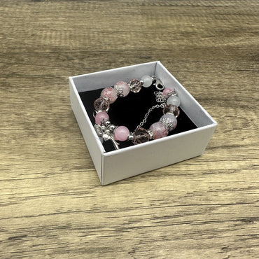 E&A Cute Cartoon Bow Bracelets - Adorable Pink Accessory for Everyday Wear