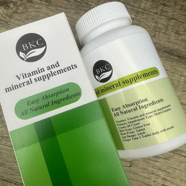BKC Vitamin and Mineral Supplements – Berry Flavored, Chewable Tablets for Optimal Health