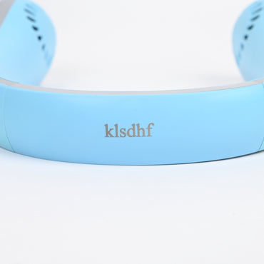 klsdhf Blue Neck Hanging Bladeless Wearable Electric Fans with USB Charging