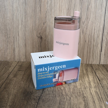 mixjergeen Press‑Top Toothpick Holder Hygienic Pink Toothpick Dispenser, Easy‑Access Design for Kitchen & Dining Table