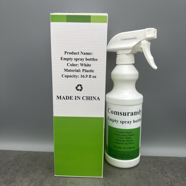 Comsuransly Multi-Purpose High-Quality Empty Spray Bottles for Custom Solutions - Perfect for Cleaning, Gardening, and Crafting Needs