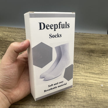 Deepfuls Premium Ankle Socks High-Quality Cotton Socks for Everyday Comfort – Breathable, Moisture-Wicking, and Designed for All-Day Wear