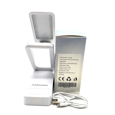 Anliwater Lamps Versatile and Portable Lamp with Three Light Modes, Touch Dimming, and Flexible Foldable Design for Study and Work